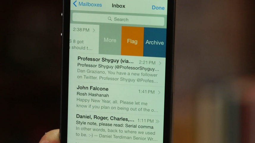 Getting to know the updated Mail app in iOS 8
