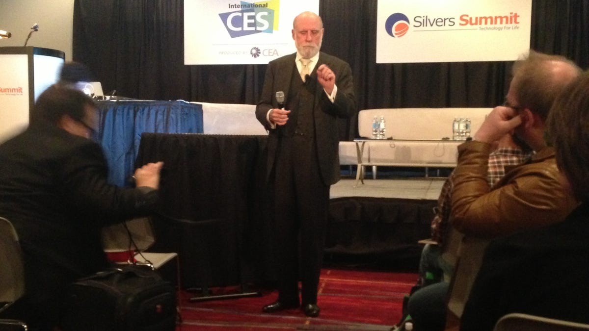 Vint Cerf at CES 2013.