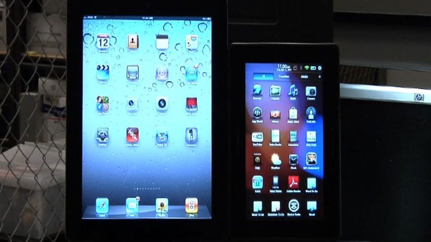 Speed tests: iPad 2 vs. PlayBook