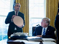 <p>Intel CEO Brian Krzanich speaks during a meeting with President Donald Trump at the White House in February about an investment of $7 billion to build a factory in Chandler, Arizona to create advanced semi-conductor chips.</p>