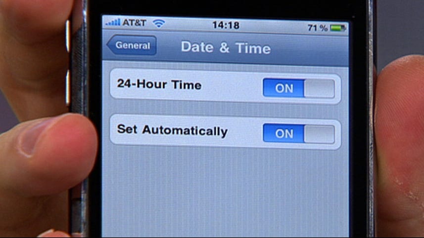 Take control of time on the iPhone 3GS
