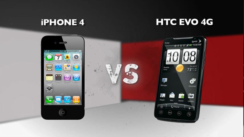 iPhone 4 vs. HTC Evo 4G