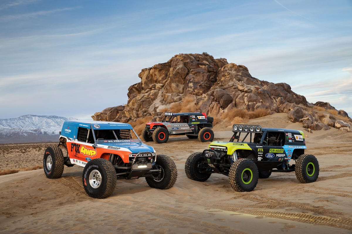 Ford Bronco Ultra4 race SUV