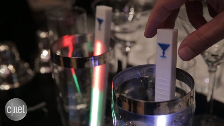 MixStik cocktail gadget puts a little Bluetooth in your vermouth