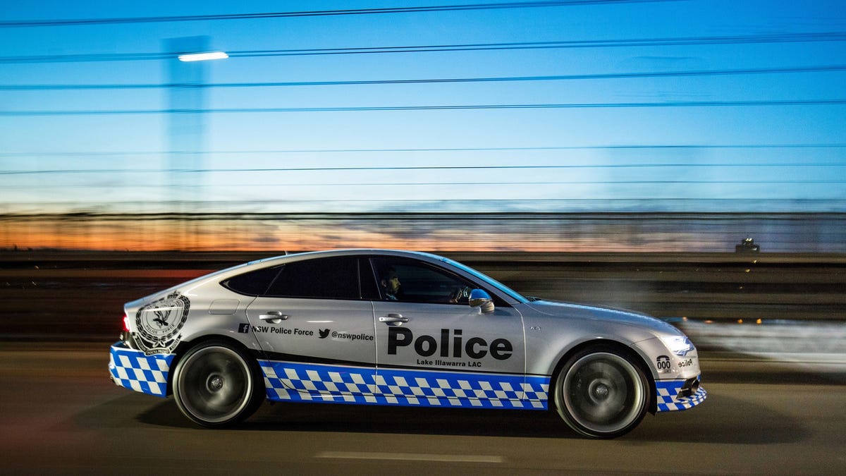 Audi S7 New South Wales Police