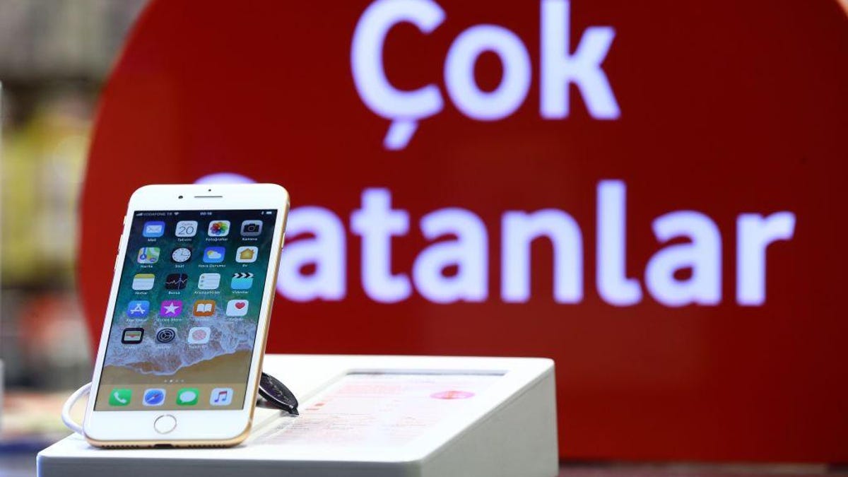 Apple launches iPhone 8 and iPhone 8 Plus in Turkey's Ankara