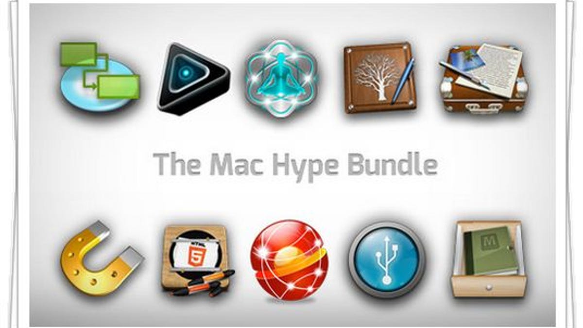 The Mac Hype Bundle includes 10 (actually, 11) programs for just $50.