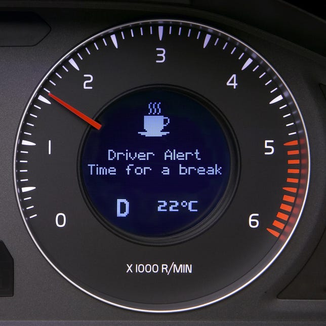 Volvo warning indicator