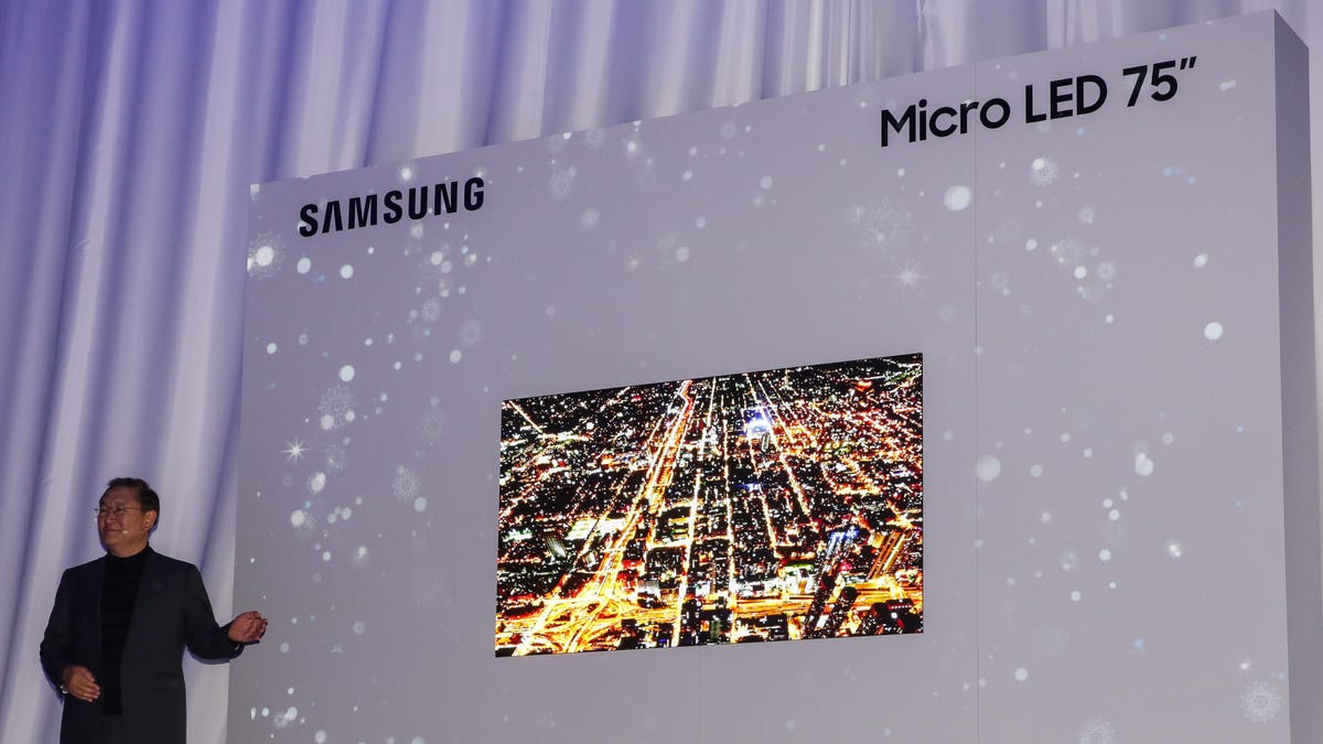 Samsung Micro LED The Wall CES 2019