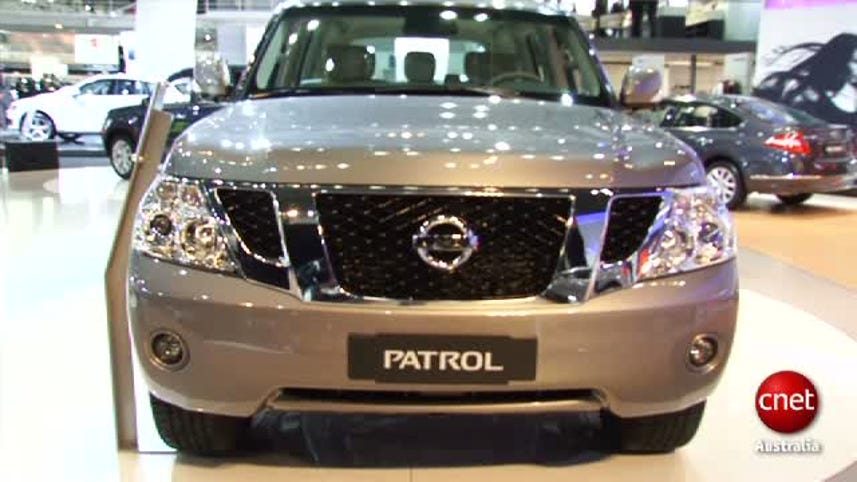 Nissan Patrol at the 2010 Sydney Motor Show