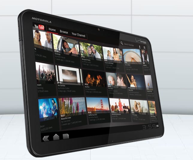Motorola Xoom tablet