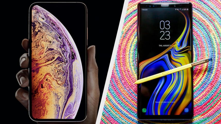 iPhone XS Max vs. Galaxy Note 9: What's the difference?