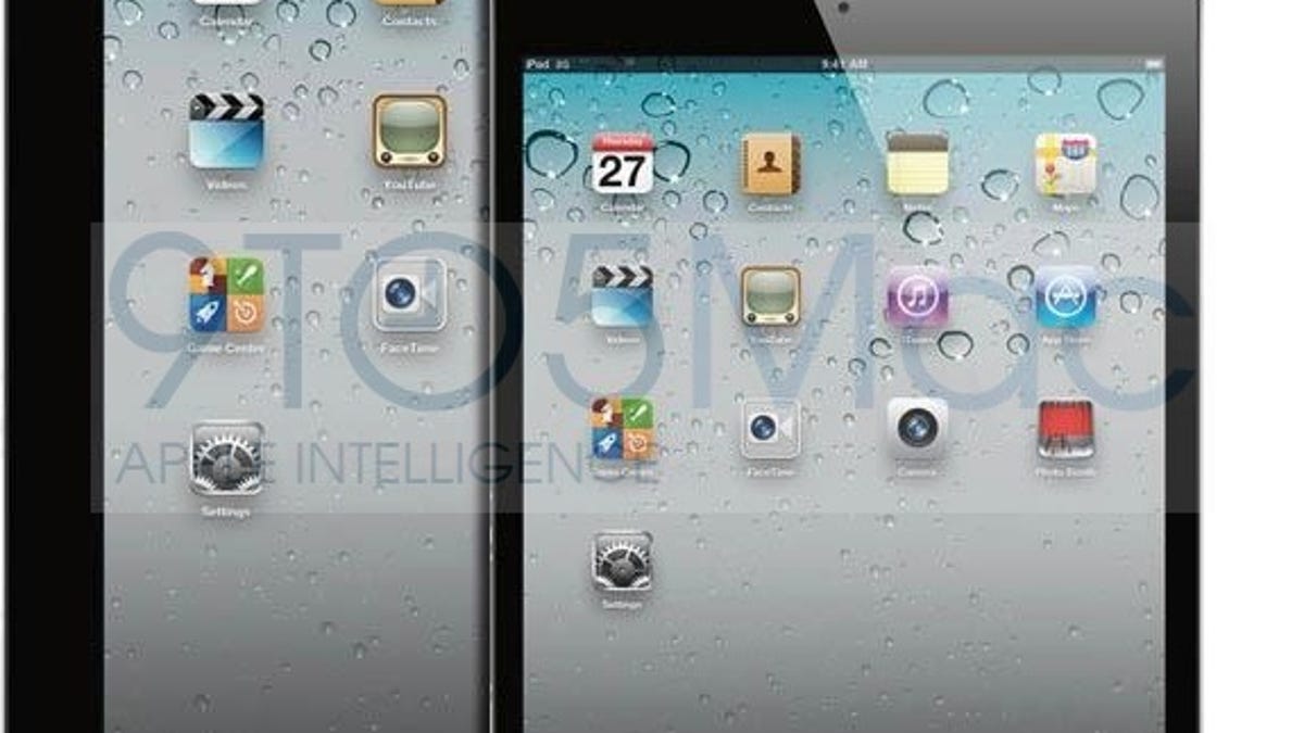 iPad Mini mockup (front).