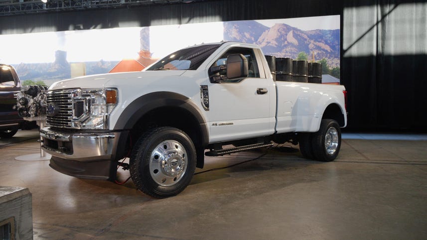 The 2020 Ford F-Series Super Duty gets new engines and way more safety tech