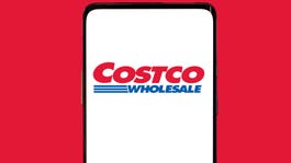 Costco wholesale logo on a phone screen