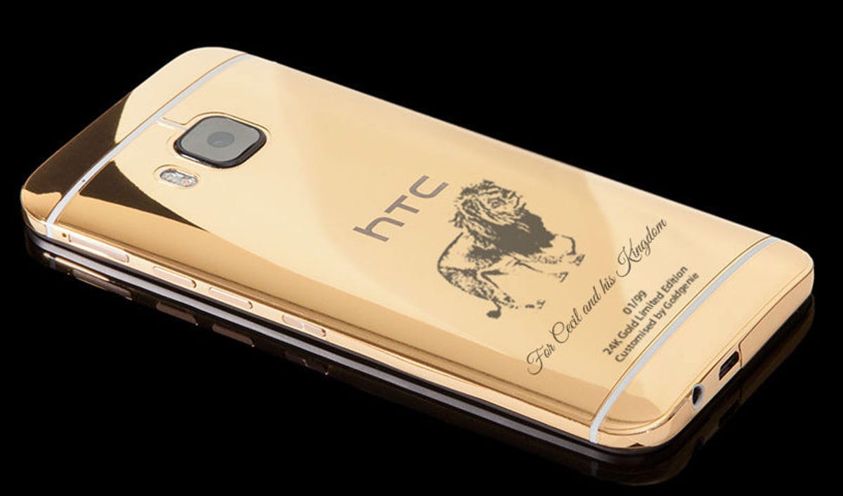 Gold Cecil HTC One