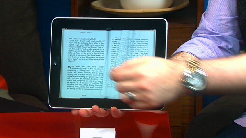 The Apple iPad as e-book reader