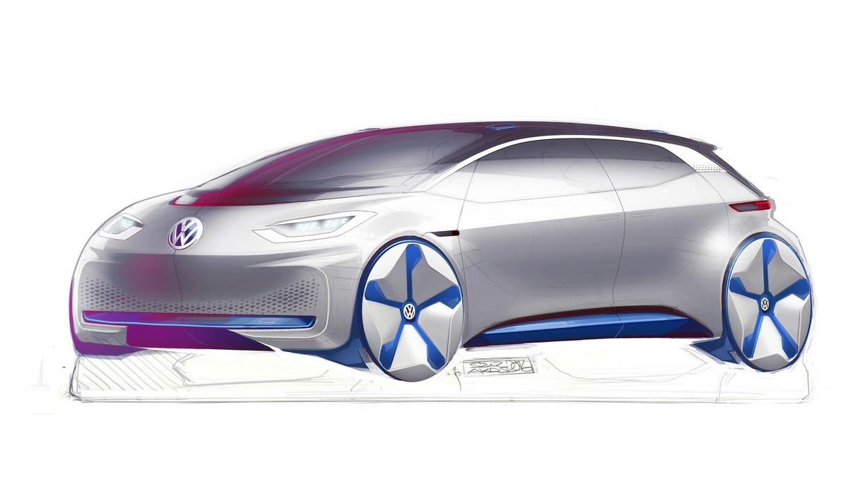 VW Beetle Electric Concept Makes Surprise Appearance In Paris