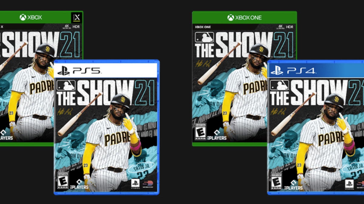 MLB The Show 21 PlayStation Xbox covers