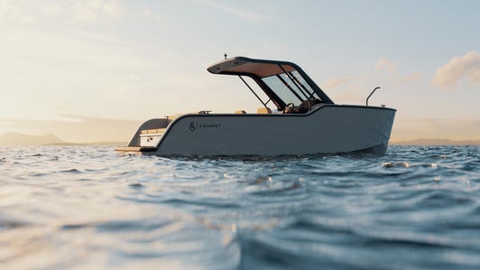 X Shore 1 electric boat