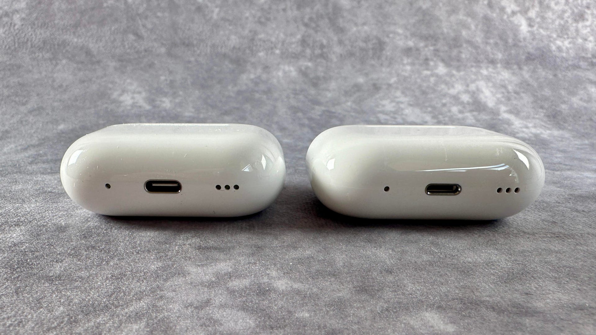 AirPods Pro 2 USB-C looks the same except for the port