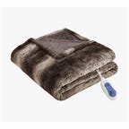 Beautyrest faux fur heated blanket
