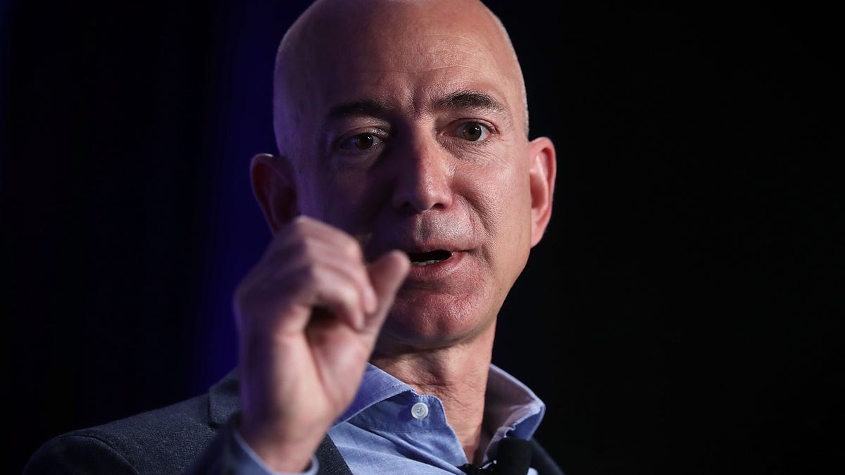 Amazon founder and CEO Jeff Bezos