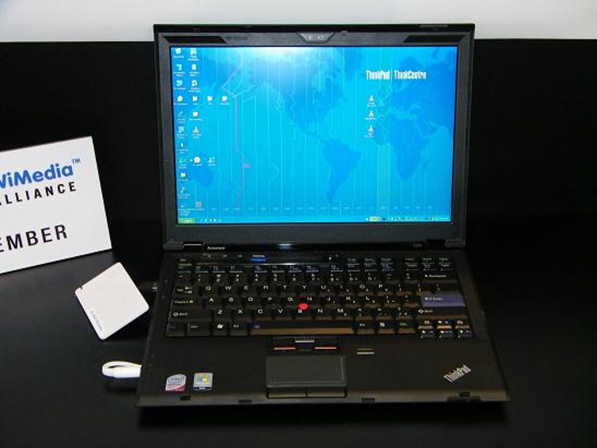 ThinkPad notebook with Wireless USB Intel silicon