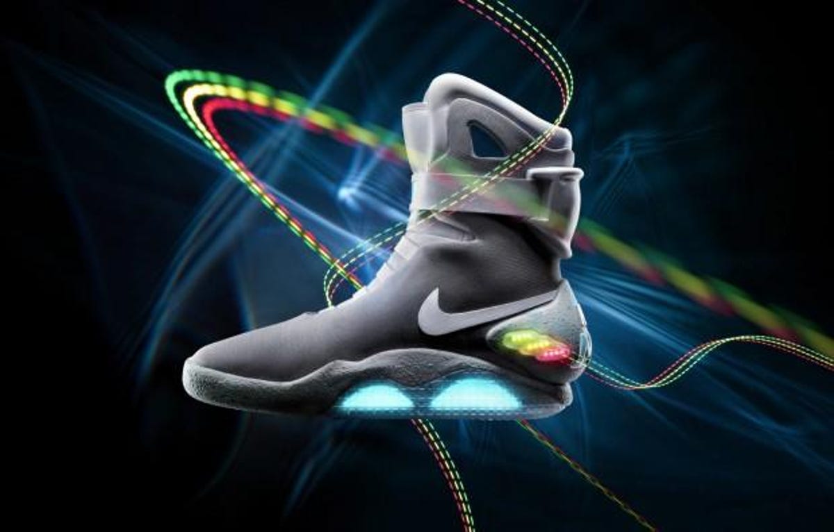 wassen Eigenaardig zeevruchten Self-lacing 'Back to the Future' shoes still due this year, says Nike  designer - CNET