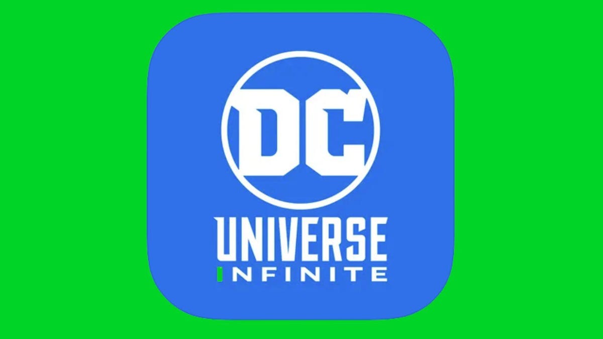 The DC Universe Infinite app badge