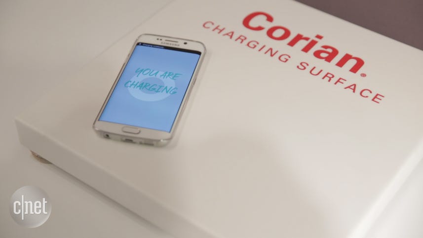 Dupont brings wireless charging to its Corian countertops