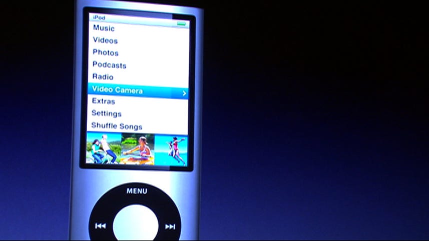 iPod Nano gets a video camera