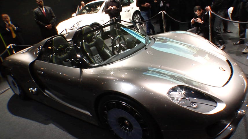 Porsche 918 Spyder hybrid concept