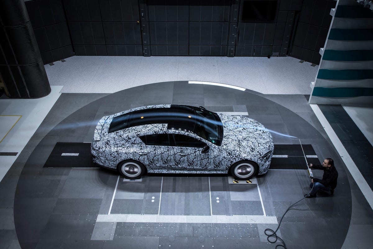 Mercedes-AMG GT Sedan Wind Tunnel