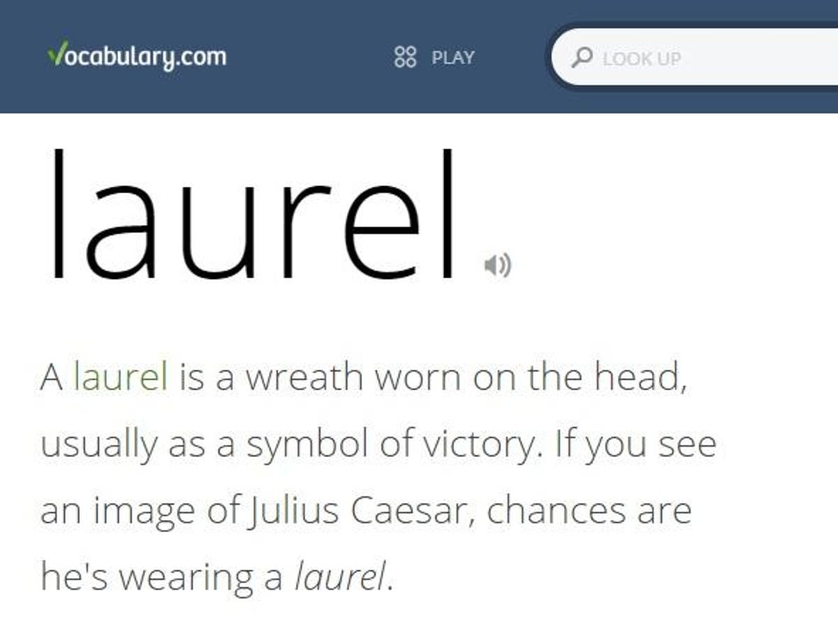 laurel-vocabulary