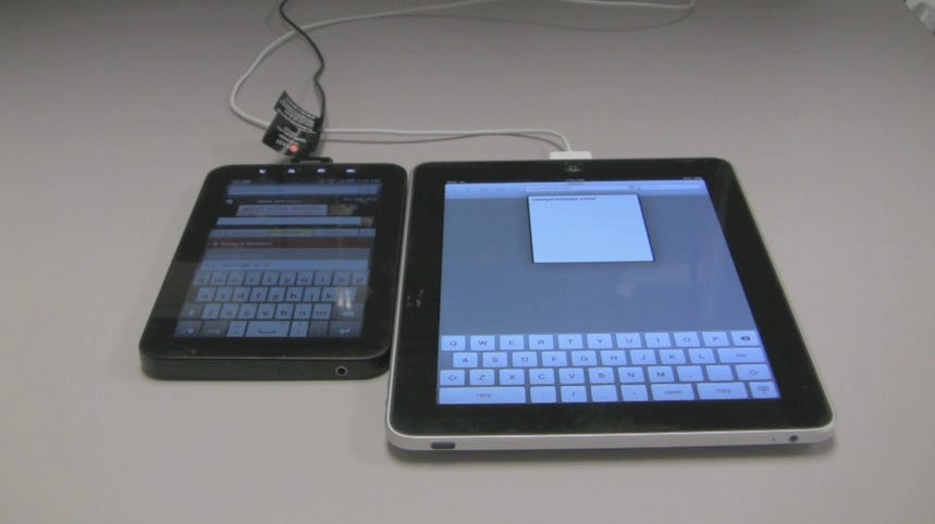 Samsung Galaxy Tab vs. Apple iPad