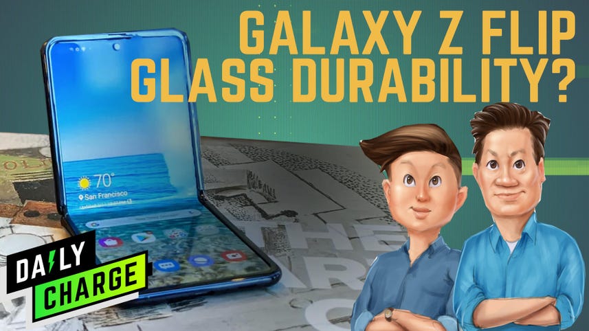 The Galaxy Z Flip boasts a foldable glass screen, but how durable is it?