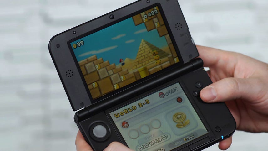 Nintendo 3DS XL offers 90 percent larger screens