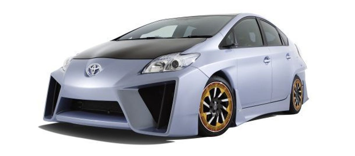 The C&A Prius concept is a matte black paint job away from being a wannabe Lamborghini Reventon.