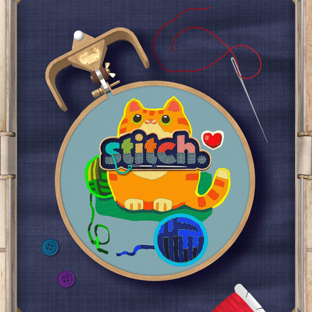 New Relaxing Embroidery Puzzle Game Stitch Available on Apple Arcade - CNET