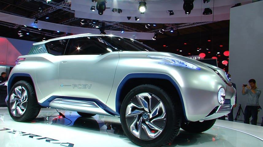 The Nissan TeRRA SUV Concept is hydrogen-powered and iPad-ready
