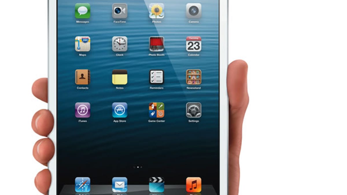 Apple's new iPad Mini.