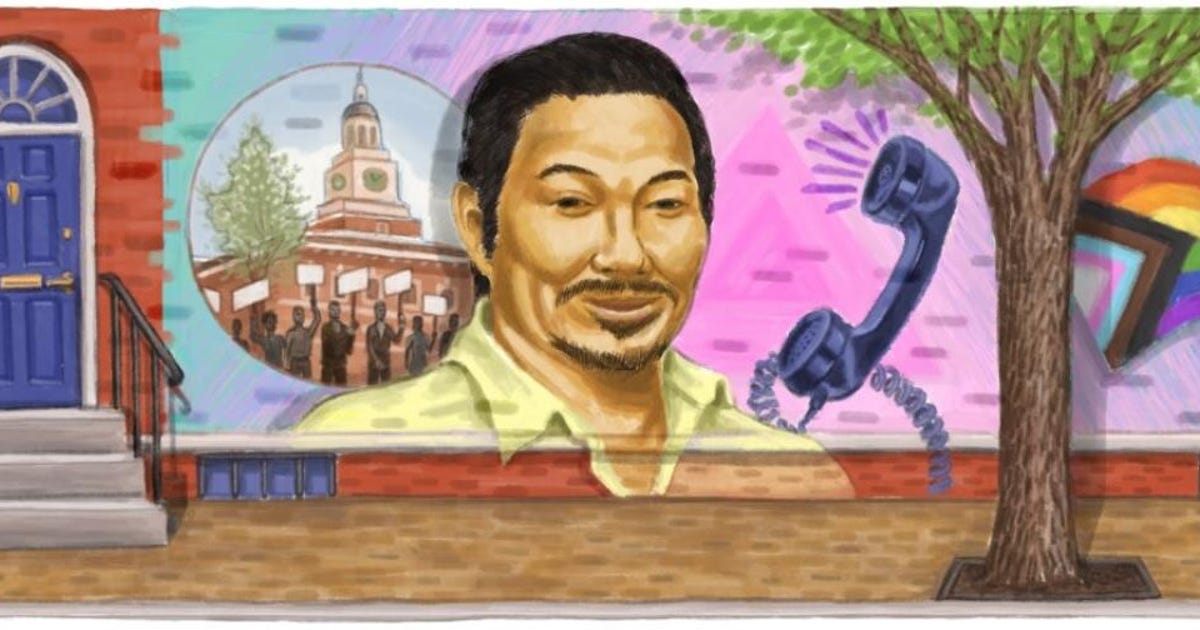 Google's Pride Doodle Spotlights Social Justice Champion Kiyoshi Kuromiya - CNET