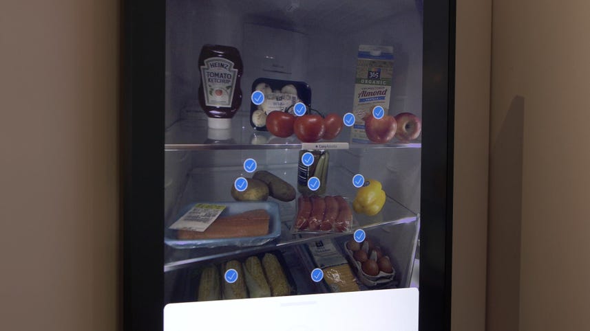 This Bosch fridge tracks what you have in stock and helps you decide what to cook