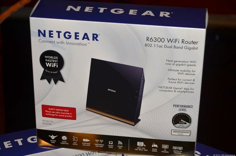 Netgear's first 802.11ac router, the WiFi 6300, is set to be available for purchase this month.