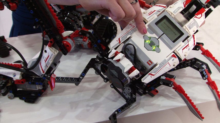 Lego's Mindstorms EV3 programmable robots have character
