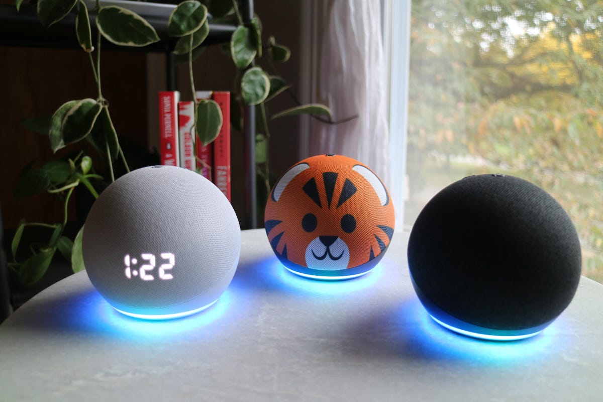 Echo Dot Kids Edition smart speakers 