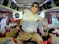 The Gangnam style craze grabbed the top spot among YouTube's most popular videos of 2012.