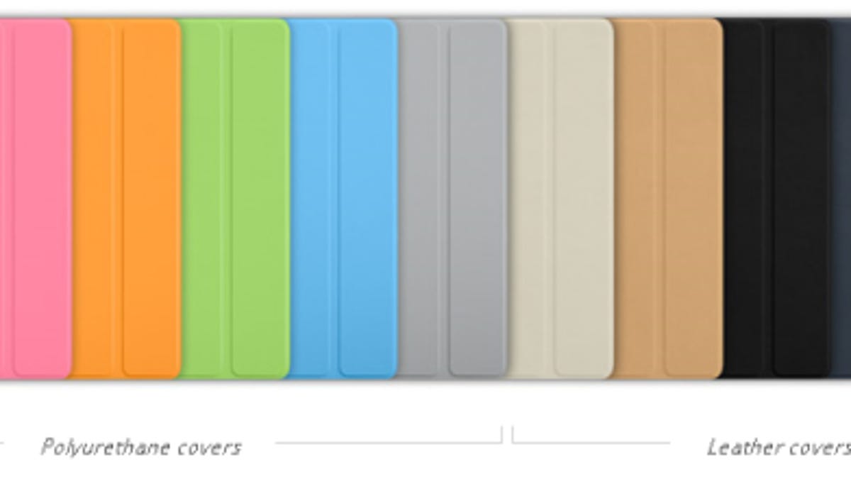 Apple's 2011 Smart Cover lineup.