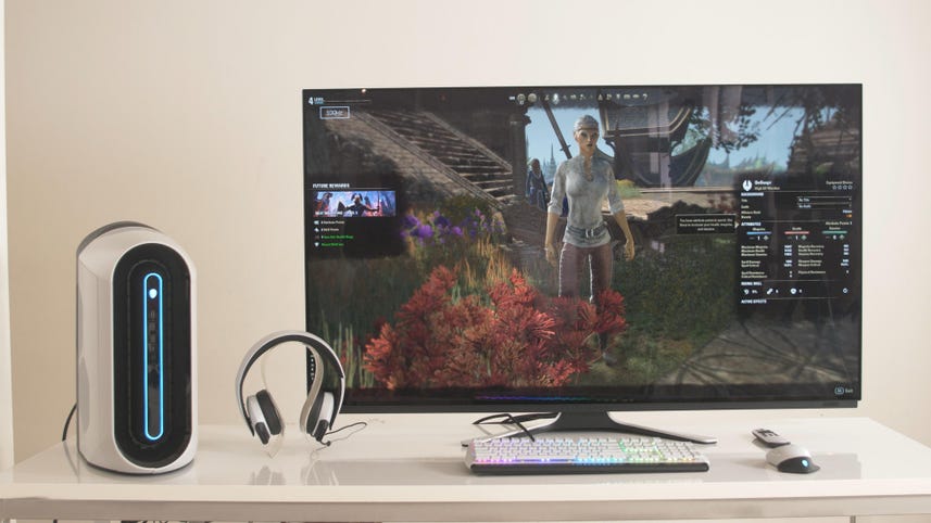Alienware's $4,000 55-inch OLED gaming monitor will land soon